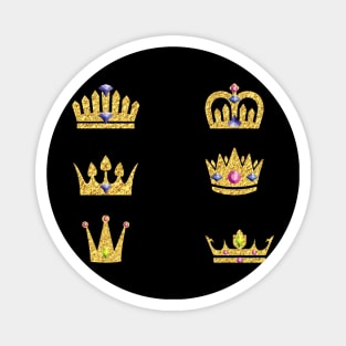 Foil Crowns Set B Magnet